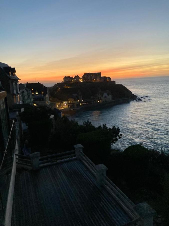 Les roches Grises, Luxueuse villa face mer, 4étoiles, SPA et jardin panoramique, société La Clef Decamp Granville Exterior foto