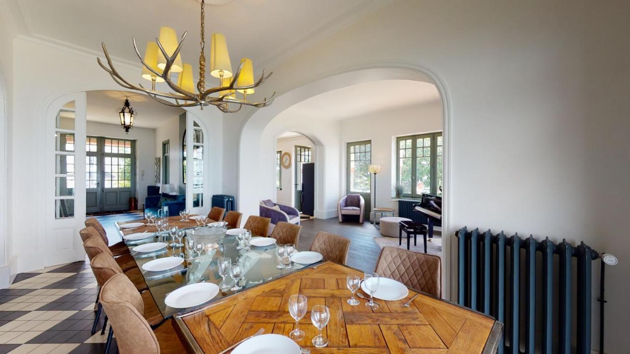 Les roches Grises, Luxueuse villa face mer, 4étoiles, SPA et jardin panoramique, société La Clef Decamp Granville Exterior foto