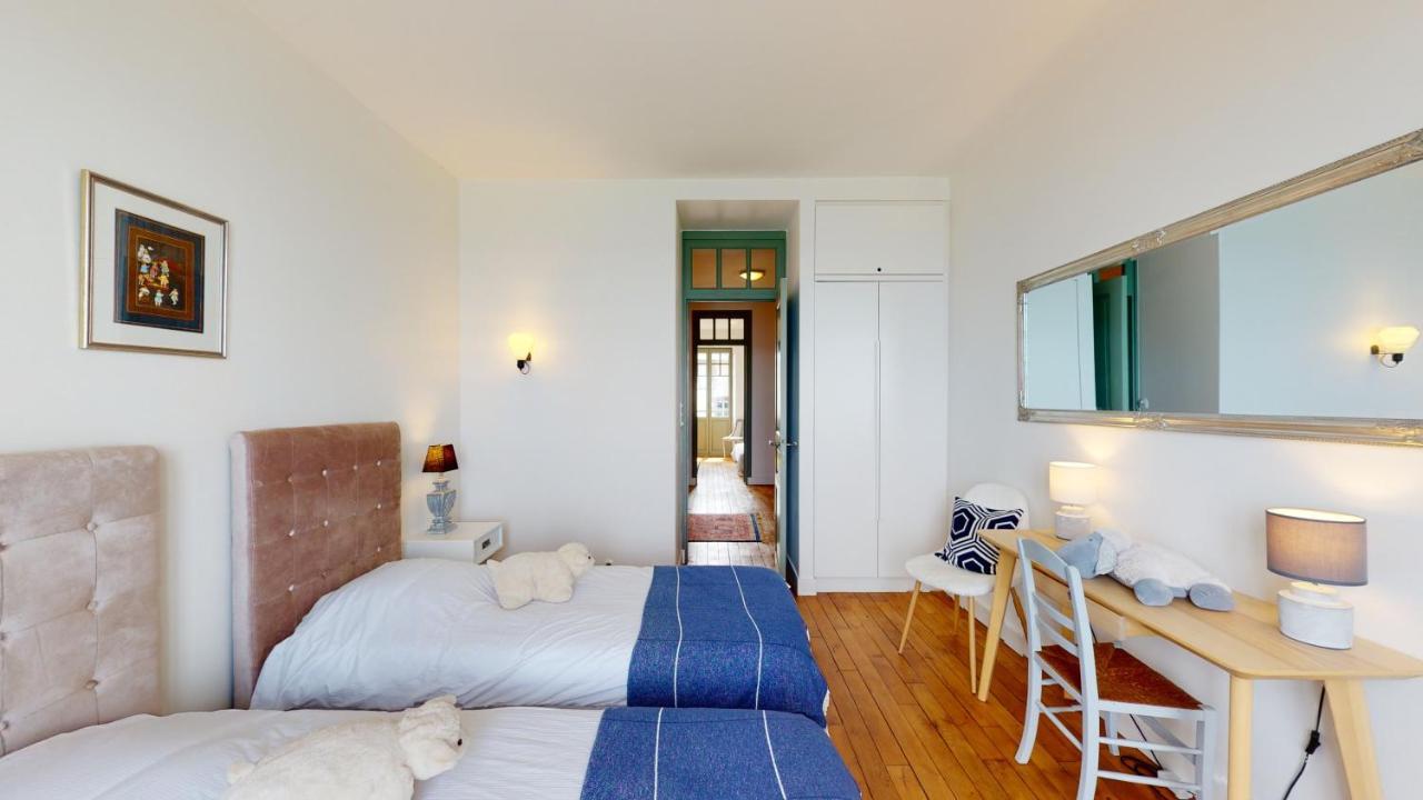 Les roches Grises, Luxueuse villa face mer, 4étoiles, SPA et jardin panoramique, société La Clef Decamp Granville Exterior foto