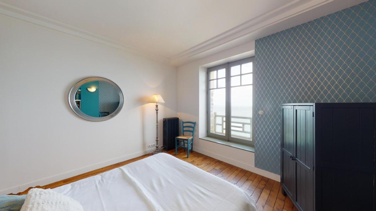 Les roches Grises, Luxueuse villa face mer, 4étoiles, SPA et jardin panoramique, société La Clef Decamp Granville Exterior foto