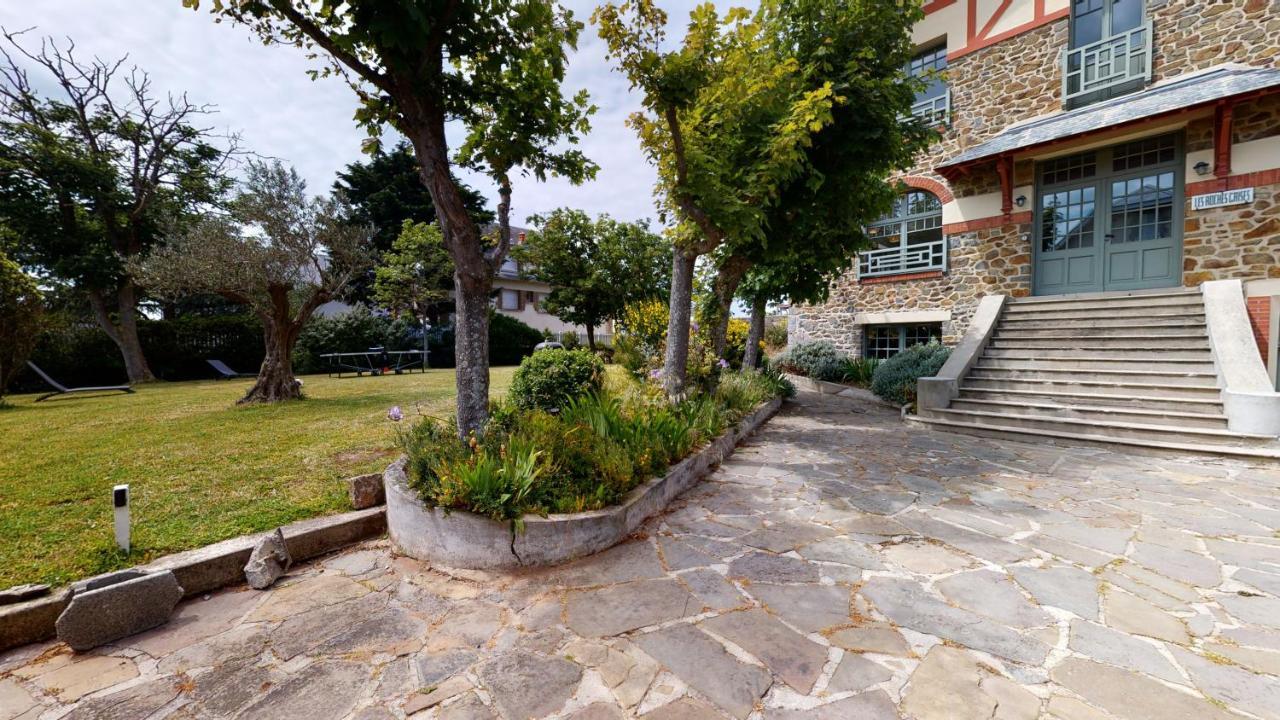 Les roches Grises, Luxueuse villa face mer, 4étoiles, SPA et jardin panoramique, société La Clef Decamp Granville Exterior foto