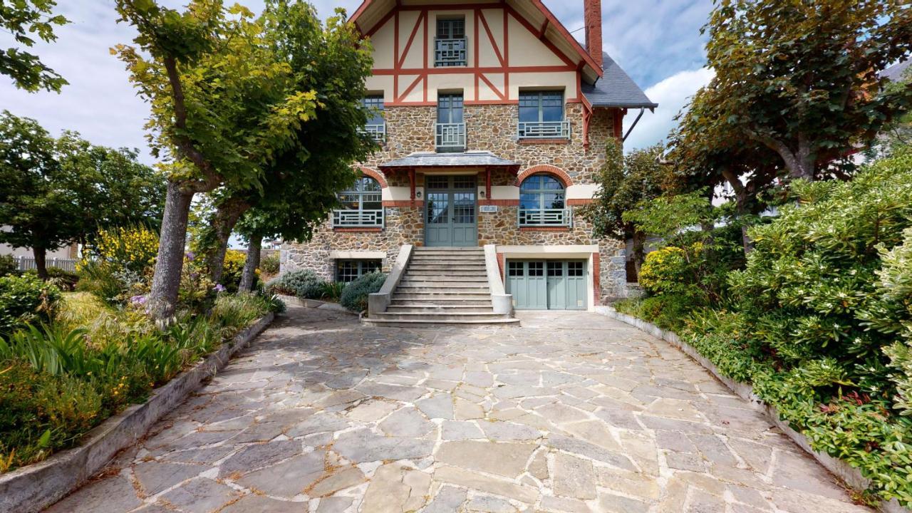 Les roches Grises, Luxueuse villa face mer, 4étoiles, SPA et jardin panoramique, société La Clef Decamp Granville Exterior foto